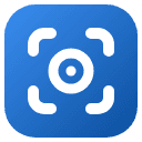 Page Snap icon — a white camera viewfinder and lens on a blue rounded square.
