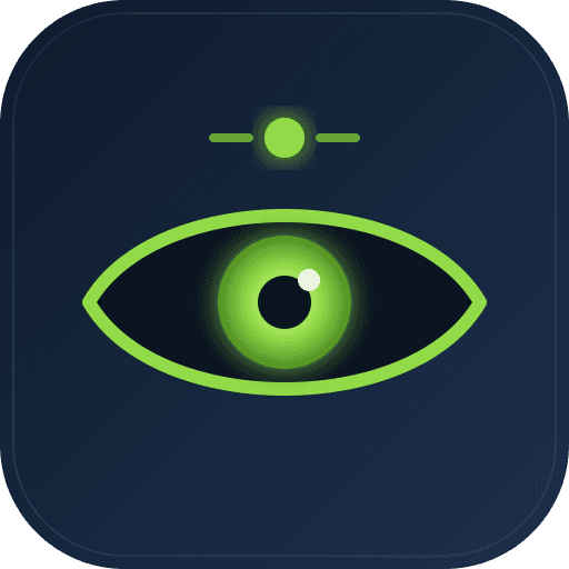 Third Eye icon — a green-irised eye with a small third eye above it, on a dark navy rounded square.